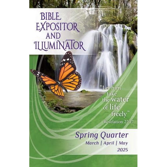 Pre-Owned Union Gospel Press Bible Expositor and Illuminator SMALL PRINT Spring (Mar-May) QUARTER 2025 Quarter Sunday School Curriculum, 9781644957011, 1644957019, Paperback,