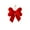 Red-C, variant on 8.66 Inch Plush Bow Hanging Ornament - Short Soft Plush Bow with Rope, Valentine's Day Home Wall Door Xmas Tree Decor and Party Gift