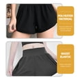 thumbnail image 3 of unbranded Shorts Deportivos Negros Para Mujer Cómodos Y Transpirables Para Yoga Y Running, 3 of 8