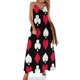 thumbnail image 1 of Nuevos trajes de naipes invertidos Vestido sin mangas vestido vestidos Mujer moda, 1 of 7