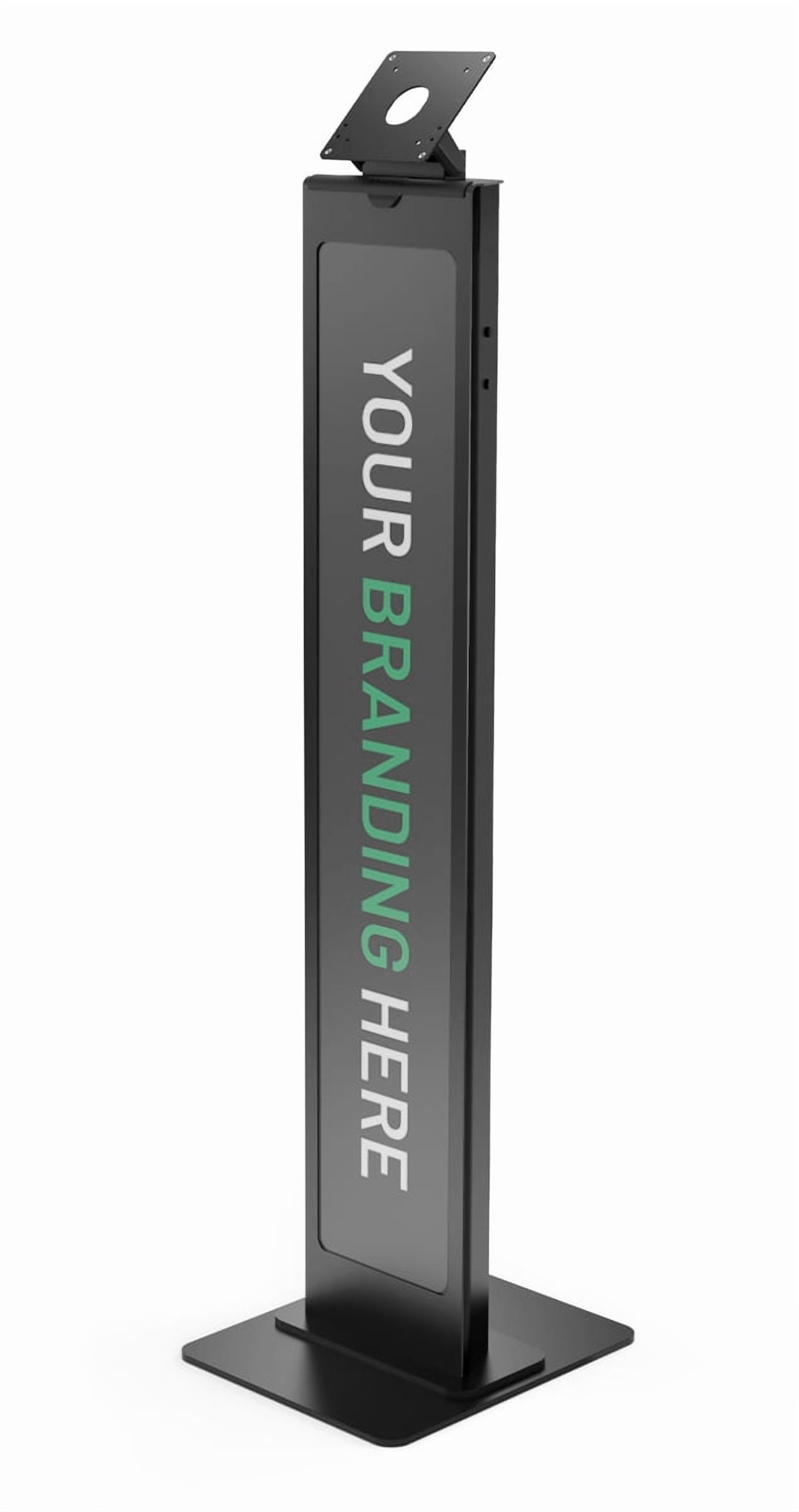 Universal Tablet Magnetix Brandable Floor Stand Black