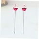 thumbnail image 3 of 4 Pcs Metal Detectors Cookie Cake Baking Tester Cooking Bread Tool Test Needle Baking Tools Baked Stainless Steel Rosy Stirring Rod Cake Tester Kitchen Baking Tool, 3 of 5