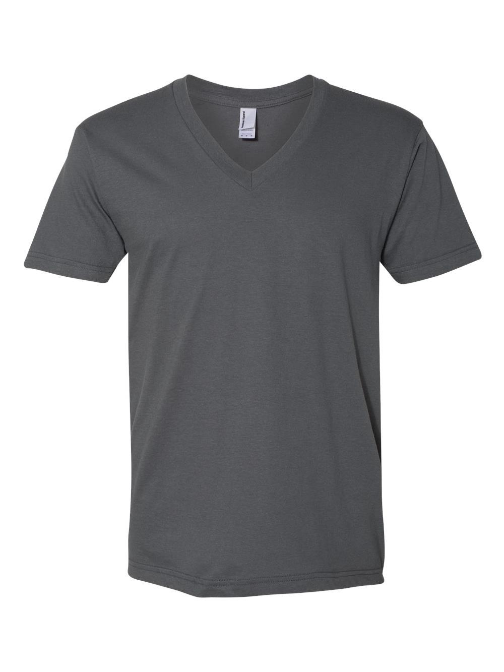 American Apparel TShirts Fine Jersey VNeck TShirt 2456W