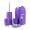 Purple, variant on HERCHR 6 Piece Plastic Bath Accessory Set