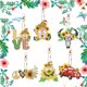 thumbnail image 1 of Cuadros Decorativos 5D Diamond Art Keyrings Art Craft DIY Regalos de dibujos animados de doble cara (YSK 144) Wdftyju embutido en tela, 1 of 1