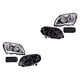 thumbnail image 1 of Par de Faros DEPO Glk 2009 A 2012 Negro Eléctrico P/Halog, 1 of 4