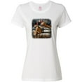 thumbnail image 3 of Inktastic Bull Riding Women's T-Shirt, 3 of 5