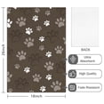 thumbnail image 2 of 6 Pcs Funny Kitchen Towels,Brown Dog Paw Footprint Microfiber Dish Towels,Kitchen Tea Towels,Kitchen Towel Set (18" X 26"), 2 of 7