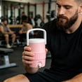 thumbnail image 5 of Insulated Water Cooler Jug with Spout and Handle, Portable Beverage Dispenser for Cold & Hot Drinks, Leakproof Plastic Drink Cooler for Camping Picnic BBQ Sports Travel, 5 of 5