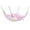Pink, variant on Pet Hamster Warm Double Layer Hanging Hammock Soft Nest House Cage Sleeping Bed