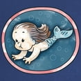 thumbnail image 2 of CafePress - Mermaid Brunette Maternity Dark T Shirt - Maternity Dark T-Shirt, 2 of 3