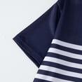 thumbnail image 6 of JCCXIN Kids Striped Tshirts For Boys Cartoon Graphic Crew Neck Outdoor Active Tops Stretch Short Sleeve Summer School Cozy Casual Daily Clothes,Dark Blue,3-4 Years, 6 of 9