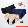 thumbnail image 5 of 3 Pack Period Underwear for Women, Leakproof Period Panties, Lace Menstrual Underwear Breathable & Soft, 5 of 13