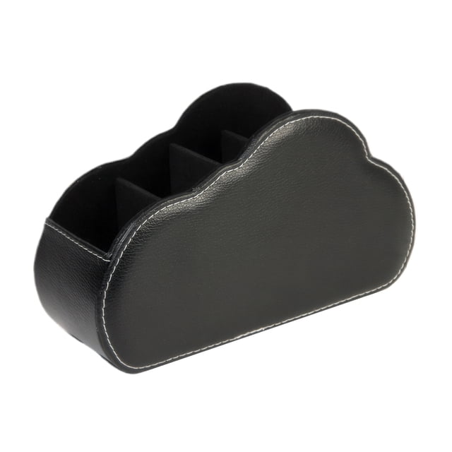 Wosthever Solución de almacenamiento con soporte para control remoto de TV para Blu-Ray y controles remotos Organizador de control remoto Almacenamiento y organización del hogar A