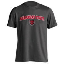 Arkansas State Red Wolves Classic Arch with Mascot Short Sleeve T-Shirt