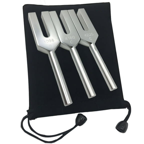 High-Frequency Angel Tuning Forks for Therapy Set