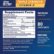 3 Pack - Advanced Triple Strength with Vitamin D3, Caplets 80 ea