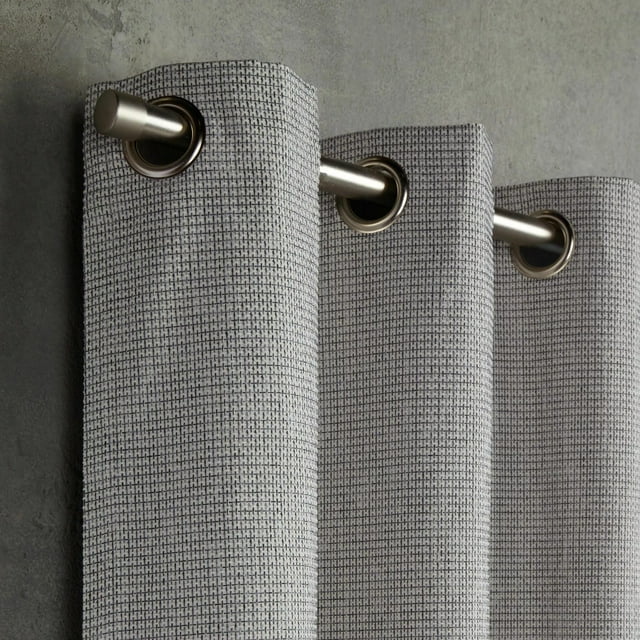 Bouclair Rideau Occultant Gris Danbury 52x96 Po (132x244 cm)