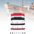 thumbnail image 6 of BAOSITY Power Distribution Block 250A 10 x Screws Terminals ,with Cover,Bus Bar Terminal Block 12V Battery Busbar for Boat Marine 1 pair red black, 6 of 8