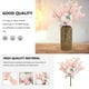 thumbnail image 5 of KAKOWELY Ramo de crisantemos con hojas de eucalipto falsas y arreglos florales artificiales, 5 of 5