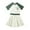 Green, variant on SGMVNU Girls 1 Piece Swimdress with Shorts Zip up Swimsuits Summer Short Sleeve Bathing Suit Beach Pool Swimwear for Age 13-14 Years Kids, Green