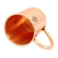 thumbnail image 2 of Indian Art Villa Copper Moscow Mule Mug - 14 oz, Straight Shape, Rolled Edge (Pack of 1), 2 of 3