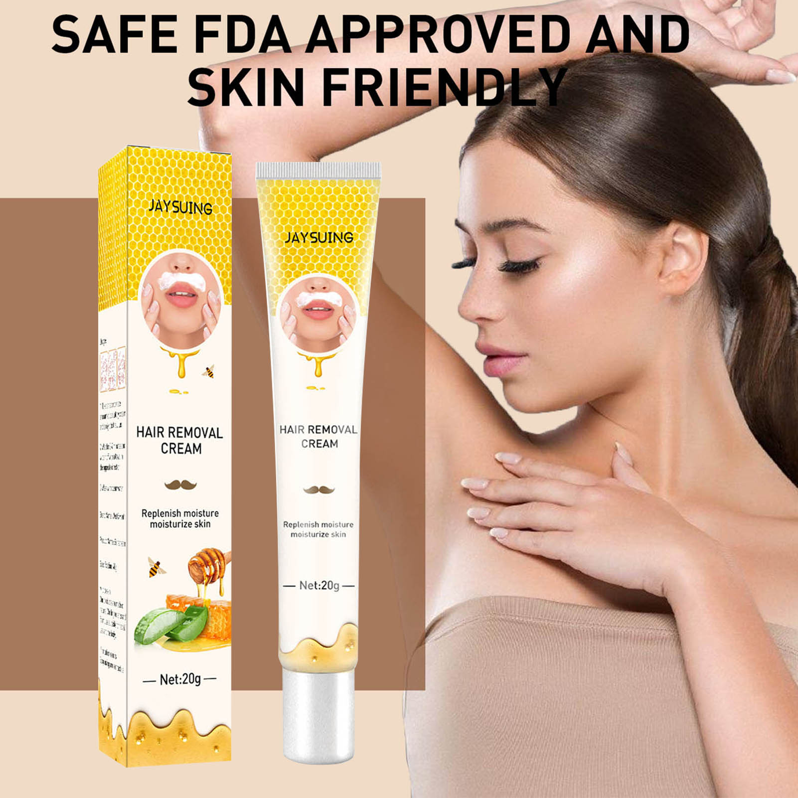 Travelwant 20g Intimate/Private Hair Removal Cream, Hair Remover For