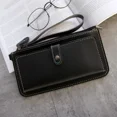 thumbnail image 4 of Cartera multifuncional de moda para mujer 2022 Nueva cartera larga de cuero PU con posición para múltiples tarjetas Cartera de estudiante con hebilla y cremallera, 4 of 4