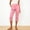 Pink, variant on Sevevn Women's High Waist Pull-On Capri Pants Stretchy Slim Fit Cropped Pants with Button Detail Army Green 2XL