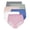 Solid/Heather/Print Mix, variant on Hanes Womens Underwear Briefs 6-Pack, Cotton Brief Panties, Moisture-Wicking Underwear for Women, Plus Size
