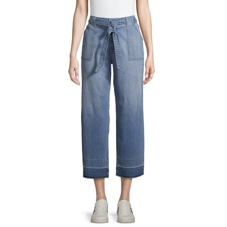 EV1 from Ellen DeGeneres Allie Wide Leg Front Tie Jeans Women's
