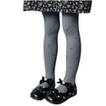 thumbnail image 3 of Tranfacy Girls 0-10 Years Fall Pants Solid High Waist Tight Breathable Yoga Base Layer Trousers, 3 of 5