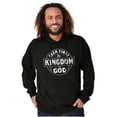 thumbnail image 3 of Seek Kingdom of God Christian Hoodie Sweatshirt Women Men Brisco Brands L, 3 of 6