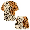 thumbnail image 3 of Leopard Print Pattern Print Women'S Pajamas Set Summer Sleepwear Sets 2 Piece Lounge Set, 3 of 7
