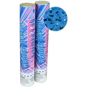 Gender Reveal Confetti Cannons 2 Blue