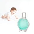 thumbnail image 4 of 1 pieza linda muñeca maleta equipaje de viaje apto para 18 pulgadas muñeca Verde Sunnimix Maleta para niños, 4 of 7
