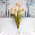 thumbnail image 1 of mulation Flower 5 Forks Reed Artificial Flower Living Room Flower Home Furnishings Decor, 1 of 9