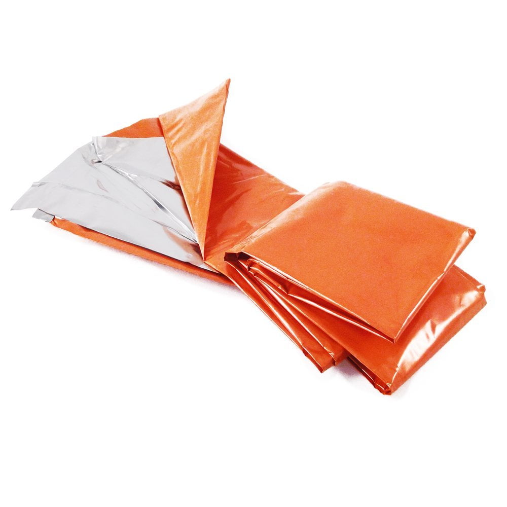 ASR Outdoor Survival Blanket Mylar Extreme Emergency Accessory Orange