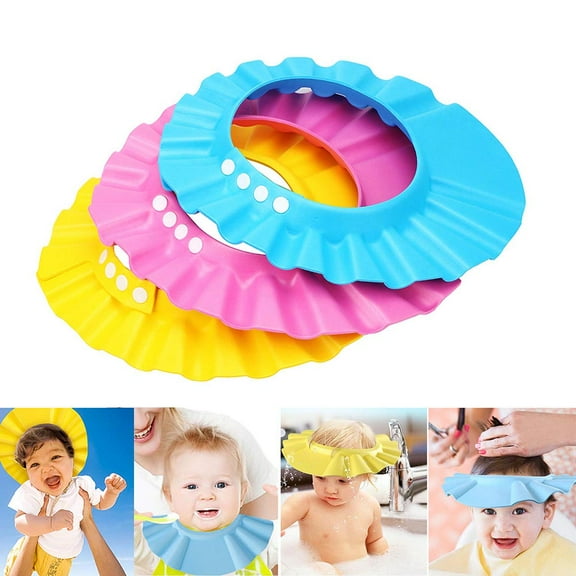 Baby Kid Children Soft Shampoo Bath Shower Cap Hat EVA foam,Fit For More Than 15.74 in Head Circumference