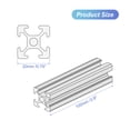 thumbnail image 2 of Unique Bargains 2020 T Slot Aluminum Extrusion 100mm(3.9 Inch) Silver for 3D Printer Laser Engraving Machine 4 Pcs, 2 of 6