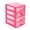 A001- Christmas Reindeer Stocking, variant on Plastic Storage Drawer Unit, 5-Tier Mini Transparent Storage Cabinet, Blue Desktop Organizer with Pull-Out Bins, Stackable Small Drawer Storage for Vanity Supplies,