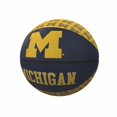 thumbnail image 1 of Logo Brands 171-91MR-1 Michigan Repeating Logo Mini-Size Rubber Basketball, 1 of 1