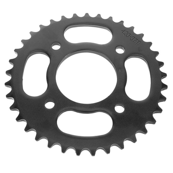 WEUVEB 1Set Metal Sprocket for Motorcycle ATV Quad Go Kart Enhanced Acceleration 6.1x6.1x0.2in