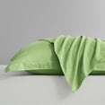 thumbnail image 3 of Flxxie Ultra Soft Microfiber Pillow Shams Set of 2, Standard 20" x 26", Green, 3 of 6