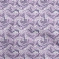 thumbnail image 1 of oneOone Cotton Cambric Amethyst Fabric Asian Japanese Wave Sewing Craft Projects Fabric Prints By Yard 56 Inch Wide, 1 of 4