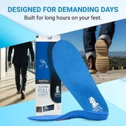 Vasyli Blue Full Length Orthotic, Large