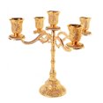 thumbnail image 2 of Cheers Metal 1/3/5-Arm Candle Holder Candlestick Dinner Wedding Party Table Decoration, 2 of 7