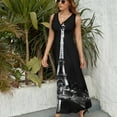 thumbnail image 6 of Alone with The Tower Paris, France Sleeveless Dress Dresses Women Summer Evening Dresses Ladies Bohemia Long Dresses, 6 of 9
