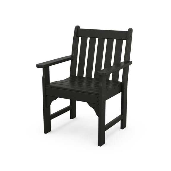 POLYWOOD Vineyard Recycled Plastic Garden Arm Chair