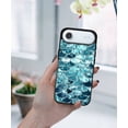 thumbnail image 5 of WIRESTER Shockproof Soft Rubber Cover Case for Apple iPhone 17 Air 6.6" 2025, Mermaid Scales Blue Wave, 5 of 5